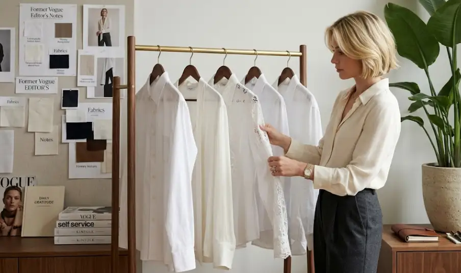 A Former Vogue Editor's Guide to Buying One Perfect White Shirt