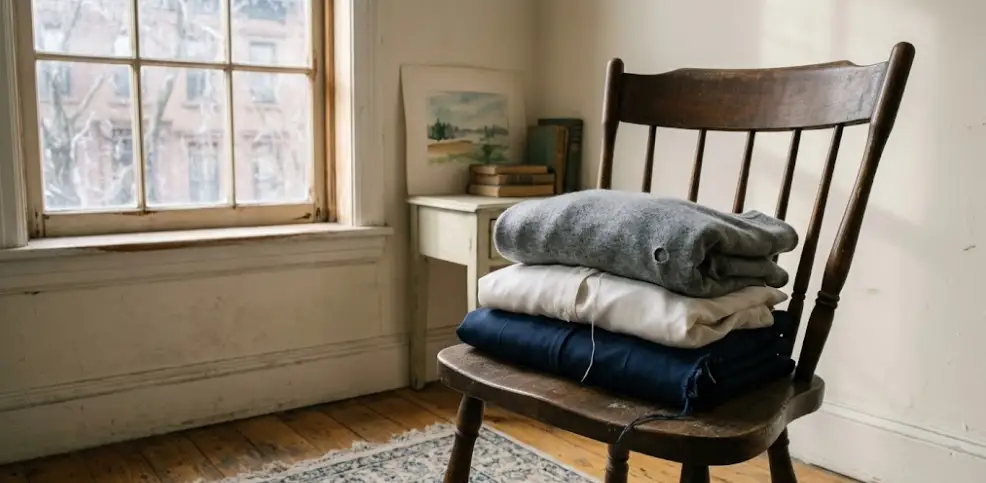 The Mending Pile – Two Years of Waiting