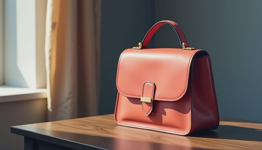 Visual context for quiet luxury handbags