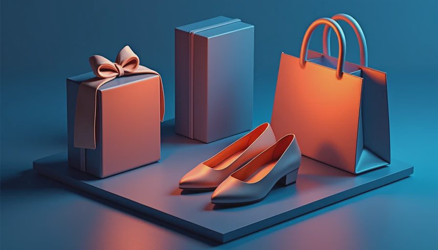 Visual context for quiet luxury shoes