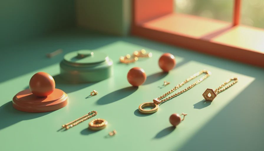 Illustration for minimalist jewelry brands