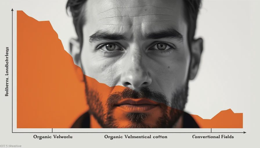 Illustration for organic cotton vs conventional cotton